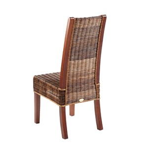 Chaise zonza en rotin