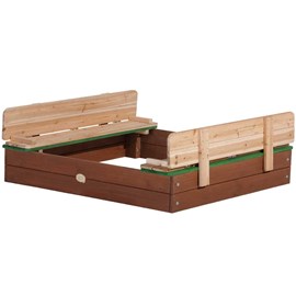 Bac à sable bois avec bancs ella xl axi