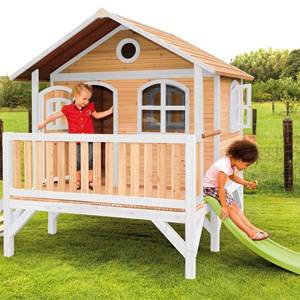 Stef maisonnette sur pilotis en bois br