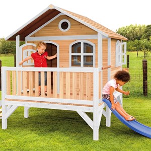 Stef maisonnette sur pilotis en bois br