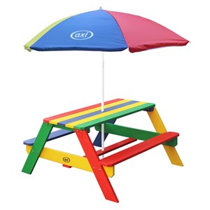 Table pique-nique nick avec parasol arc