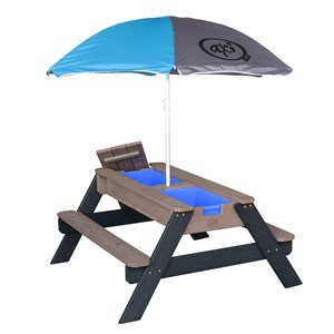 Table sable eau nick anthracite avec pa