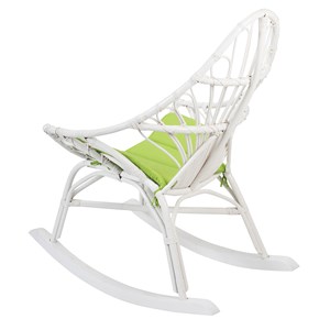 Rocking chair calpe en rotin