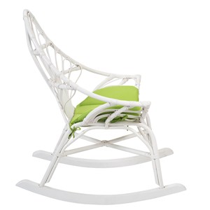 Rocking chair calpe en rotin