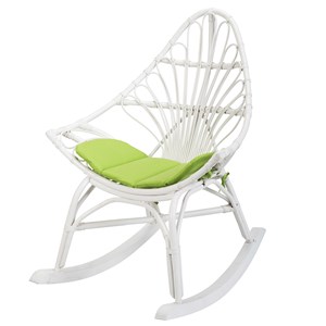 Rocking chair calpe en rotin