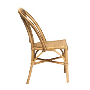 Chaise selva miel en osier fitrit
