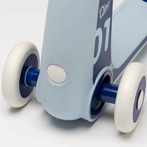 Trottinette 3 roues bleue pour les 2 -