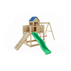 Aire de jeux en bois treehouse spacieus