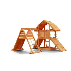 Aire de jeux en bois  buffalo spider mu