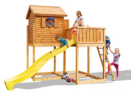 Aire de jeux myside avec toboggan, caba