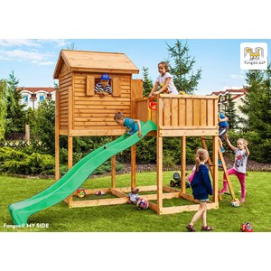 Aire de jeux myside avec toboggan, caba