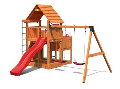 Aire de jeux big leader move avec tobog