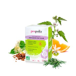Infusion du soir à la propolis
