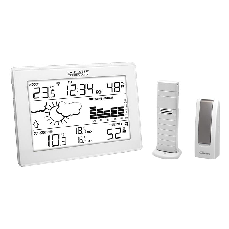 Mini thermomètre-hygromètre connecté