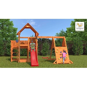 Aire de jeux en bois big leader spider