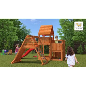Aire de jeux en bois big leader spider