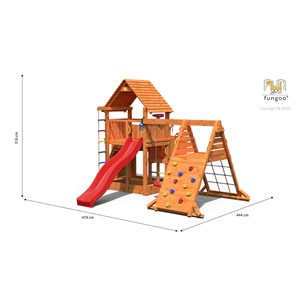 Aire de jeux en bois big leader spider