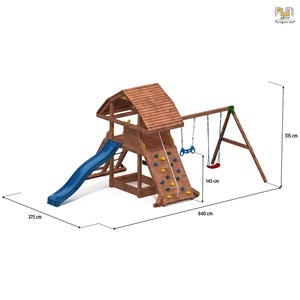 Aire de jeux giant move beach avec tobo