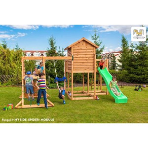 Aire de jeux en bois myside spider mult