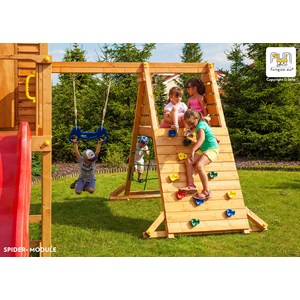 Aire de jeux en bois myside spider mult