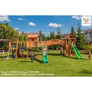 Grande aire de jeux spider land multiac