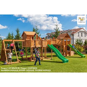 Grande aire de jeux spider land multiac