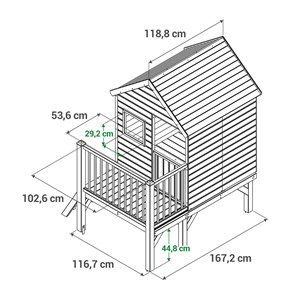 Cabane pour enfant winny