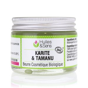 Beurre de karité & tamanu bio