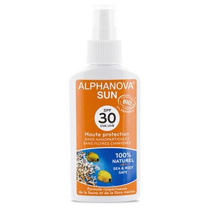 Spray solaire indice spf 30 bio