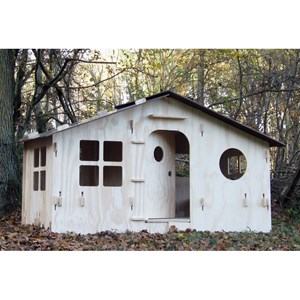 Cabane enfant à peindre
