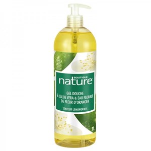 Gel douche à l'aloe vera et eau florale