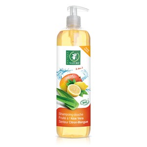 Shampoing douche fruité à l'aloe vera