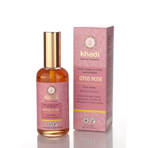 Huile visage et corps bio lotus rose