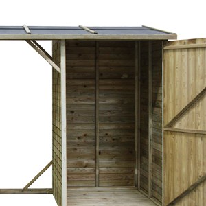 Abri bûches 4 stères oslo