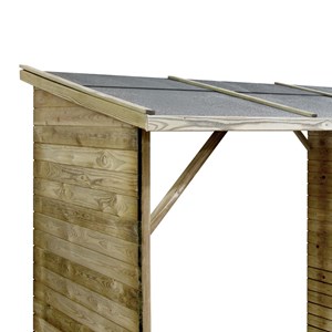 Abri bûches 4 stères oslo