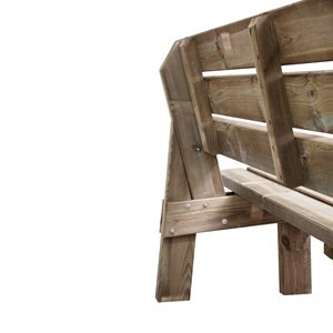 Banc bois 4pl. Rambouillet