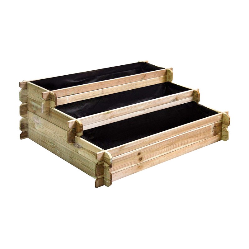 Cémonjardin - Carré potager en escalier