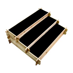 Carré potager en escalier