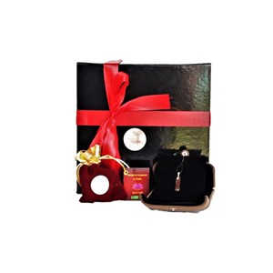 Coffret collier safran unique