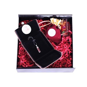Coffret collier safran unique