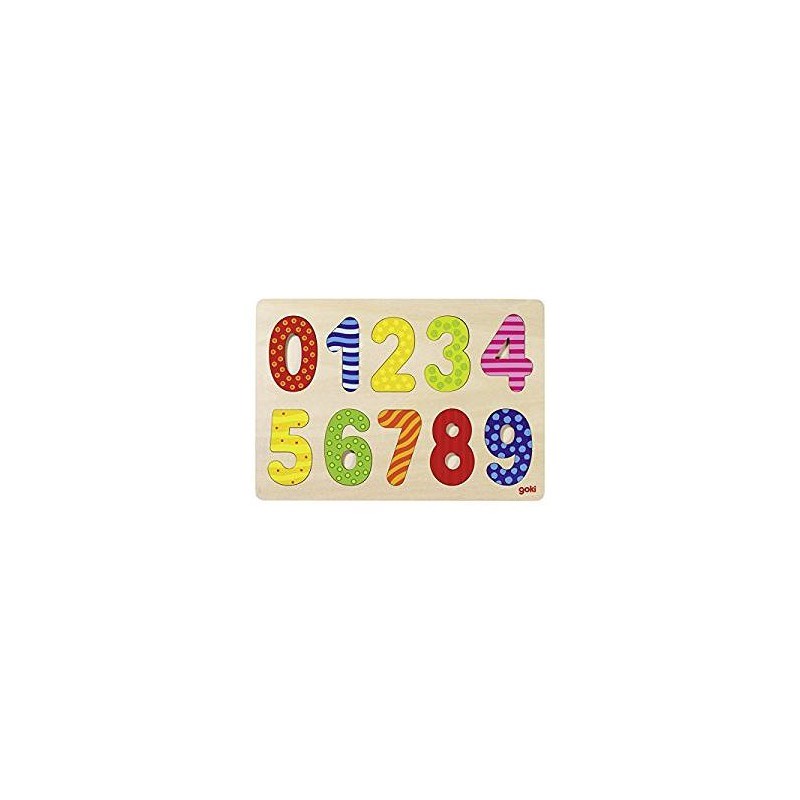 Goki - Le puzzle des chiffres-à-motifs