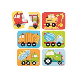 Le puzzle des véhicules de bébé