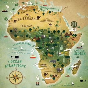 Africa map