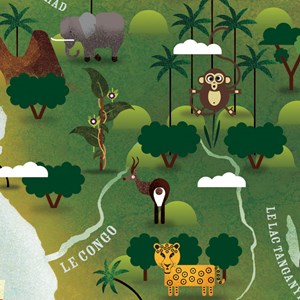 Africa map