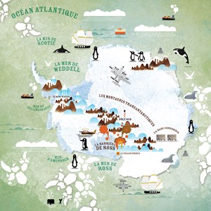 Antartic map