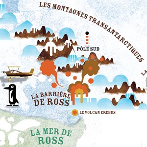 Antartic map