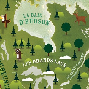 North america map