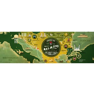 Balkans map