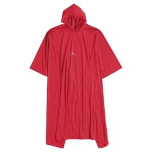 Poncho adulte ferrino rouge