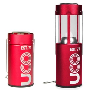 Lanterne à bougie uco original rouge